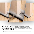 Sound and dustproof door bottom seal