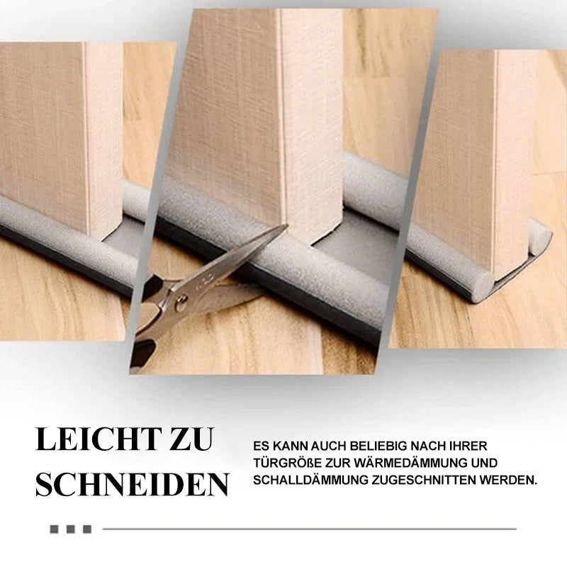 Sound and dustproof door bottom seal