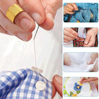 Needle threading aid