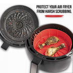 Hot Air Fryer Tray Easy to Clean Non-Stick Bakeware