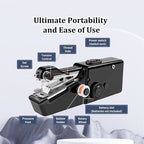 Handheld Mini Electric Sewing Machine