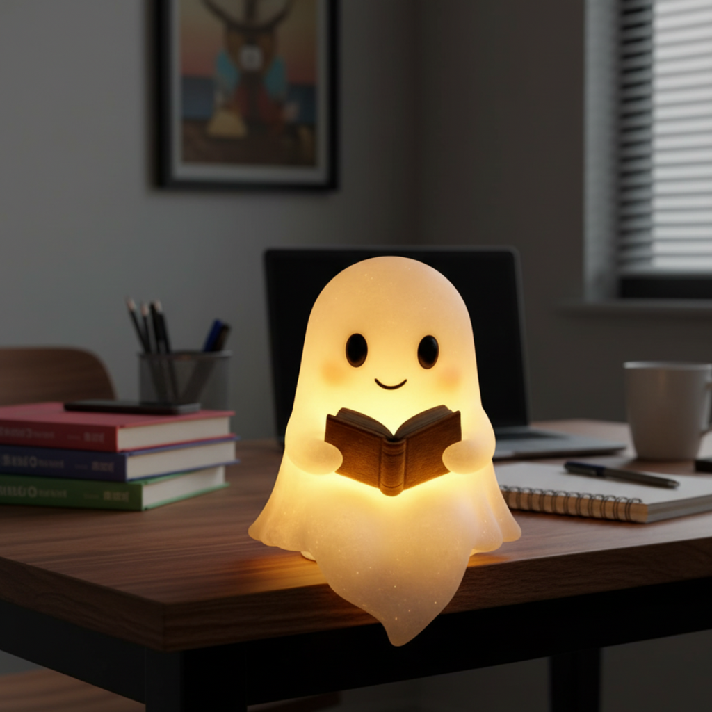 NightSpirit Lamp – Handmade Decorative Night Lamp with Warm Light