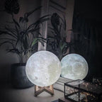 Moon lamp - Lunar - Rechargeable - Touch control