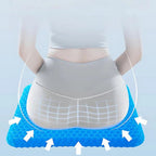 Cooling Gel Seat Cushion | Breathable, Flexible & Pain Relief for Office Chairs, Cars, and Home Use