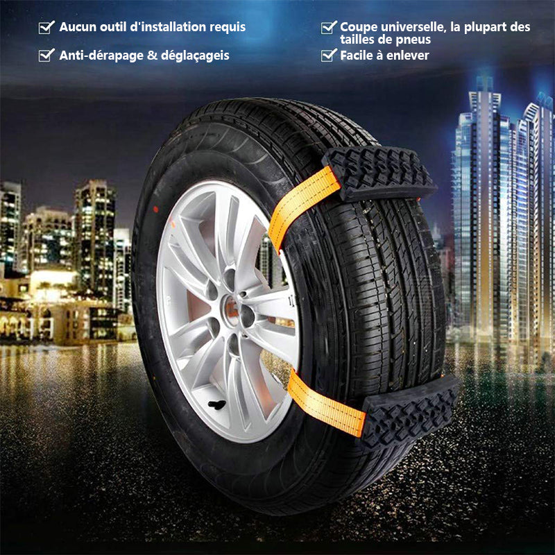 Emergency straps for tires (2 pieces)
