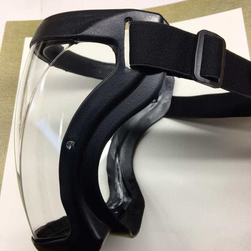 Super protective anti-fog face shield