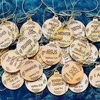 Names of Jesus Christ Ornaments