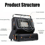 Warm Camping Dual-Function Heater Stove