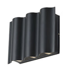 Waterproof LED Wall Lamps with Curved Design and Up-Down Effect