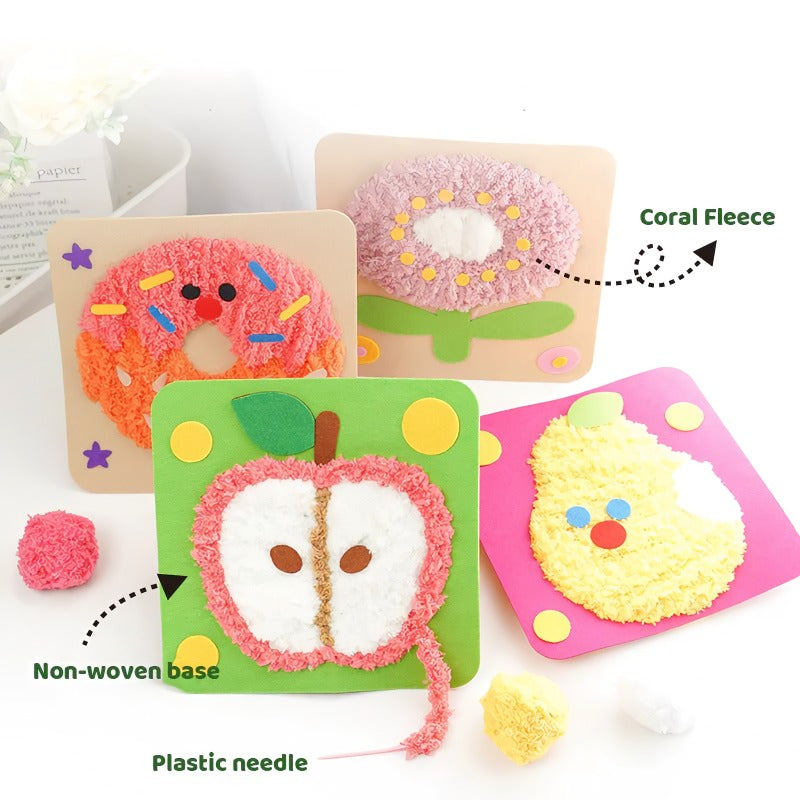 Christmas DIY Embroidery Doll Set