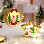 Christmas Tree Decoration Hanging Light Box
