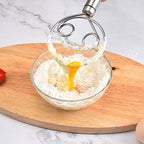 Whisk made of stainless steel
