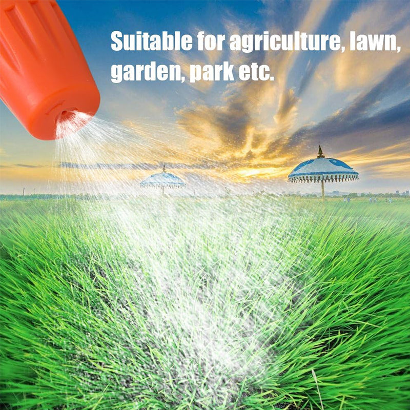Single port adjustable spray nozzle