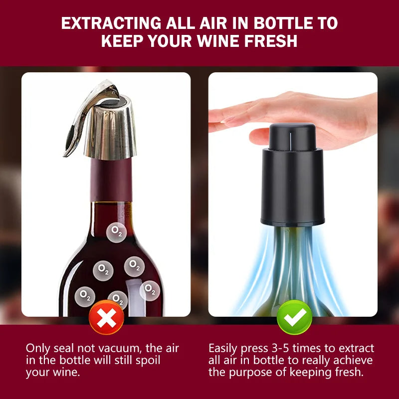 Vacuum Seal Wine Bottle Stopper