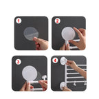 Collapsible, rotating wall mount and towel holder