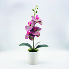 Artificial Orchid Flower – Decorative Artificial Plant for Living Room and Table Decoration