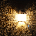 Modern and waterproof solar lamp for the garden and terrace
