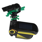 Sprinkler system for garden irrigation – Adjustable irrigation sprinkler with stand base