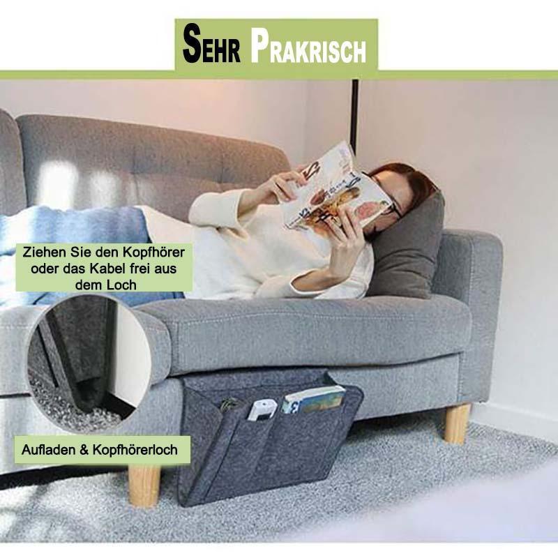 Felt Hanging Organizer Bag for Bed, Sofa, or Desk