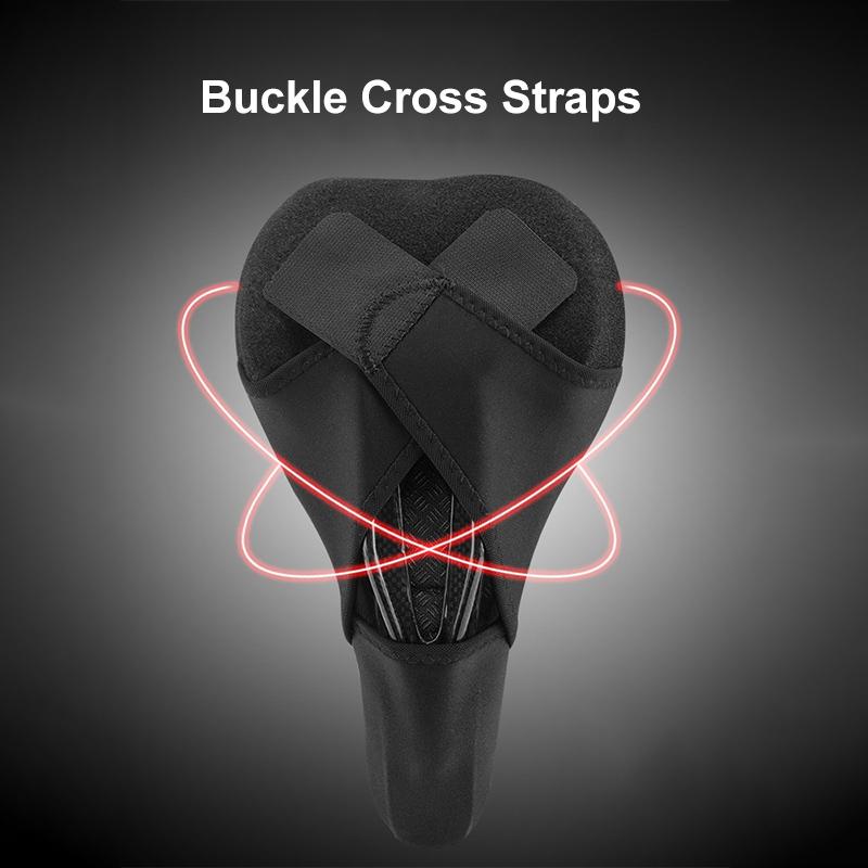 Bicycle seat cushion cover