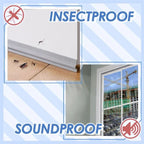 Self-adhesive weatherproof sealing strip