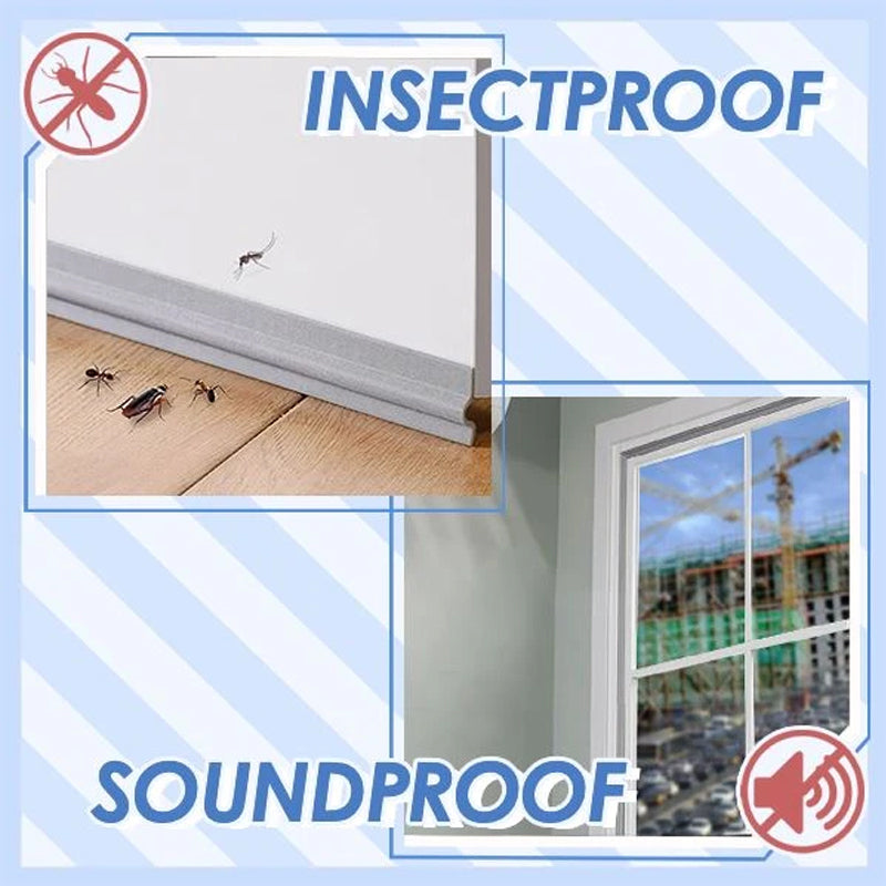 Self-adhesive weatherproof sealing strip
