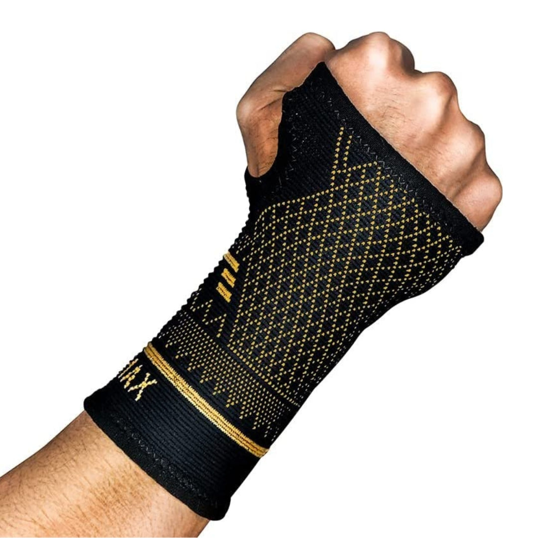 FlexiSupport Wrist Brace | Daily Support and Pain Relief - Breathable, Ideal for Injuries, Chronic Pain - Post-Surgery Recovery
