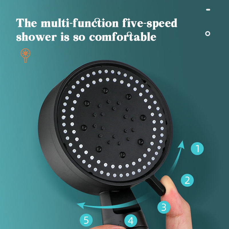 Multifunctional high-pressure showerhead