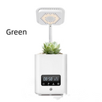 Multifunctional smart hydroponic plant pot with calendar, diffuser and desk lamp