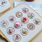 Small Flower Frame Embroidery Set