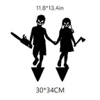 Halloween Yard Stakes Shadow Caster