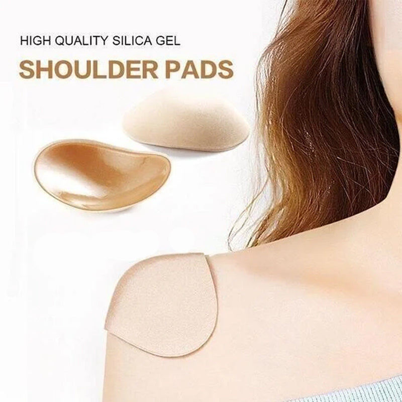 NATURALLY SOFT NON-SLIP SHOULDER PADS