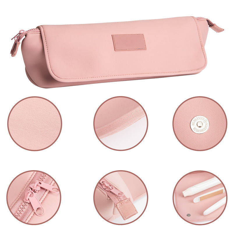 Hair tools travel bag and heat-resistant mat