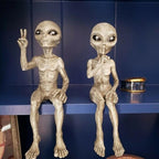 Statue Garden Alien