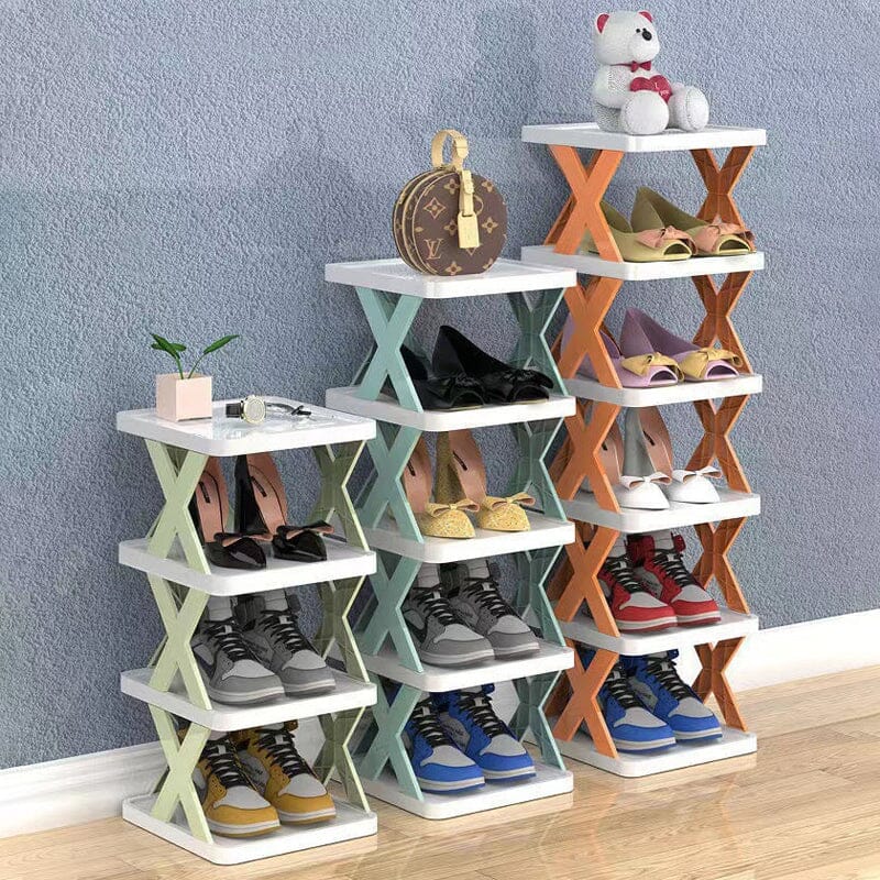 Foldable Multi-Layer Shoe Rack, Shoe Storage Organizer