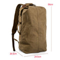 Large Capacity Canvas Backpack, with Sturdy Material, Multiple Interior Pockets and Multi-purpose Utility, for Outdoor & Travel, Men and Women