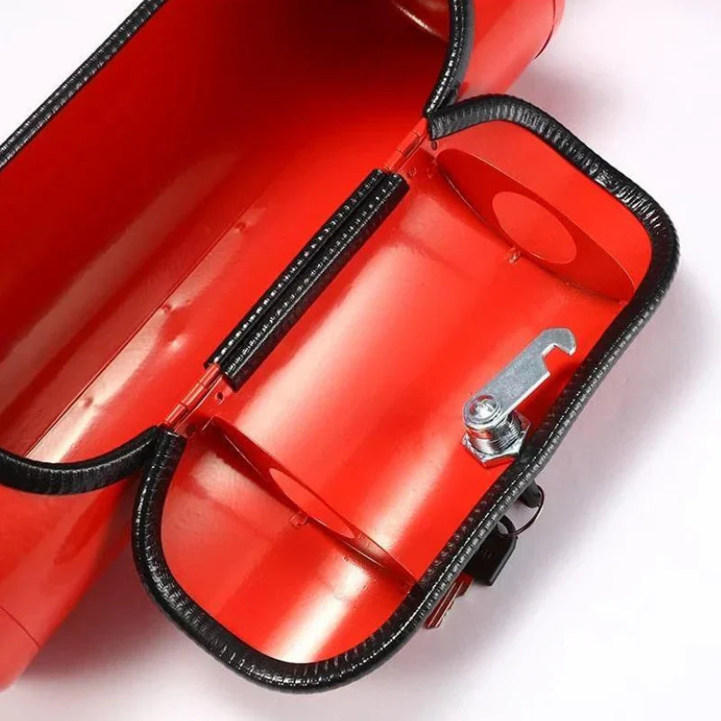 Original Stylish Bottle Holder in Fire Extinguisher Design – Practical and Decorative