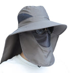 Sun protection hat to cover face