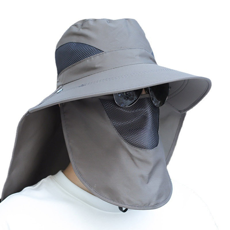 Sun protection hat to cover face