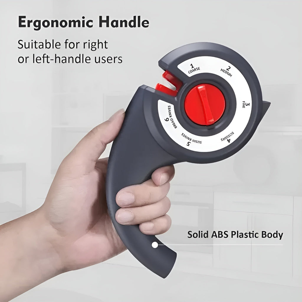 6-in-1 Multi Tool Anti-Slip Knife Sharpener