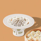 Flower-shaped bun and pastry machine