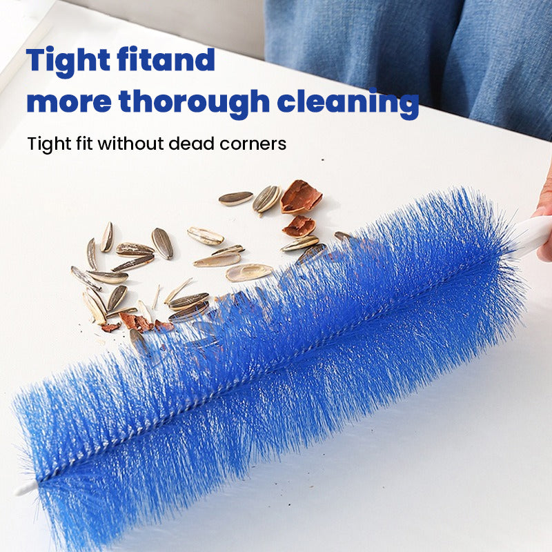 Double-Sided Fan Cleaning Brush with High-Density Bristles