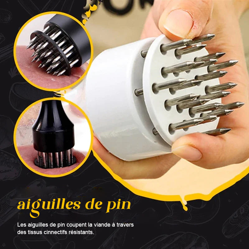 tender meat quick pin press