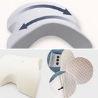 Spine Relief & Posture Alignment – Contour Memory Foam – Pain-Free Deep Sleep Support