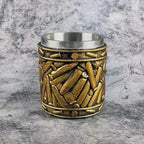 Stainless Steel Bullet Pattern Unique Revolver Beer Mug