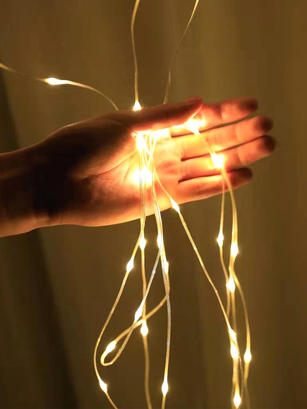 120 LED 2 x 2M Curtain String Lights - New Lighting