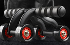 Triple Abdominal Roller Workout