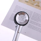 10X Magnifying Glass with Scale and LED Light