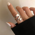 Drop Hoops Ring