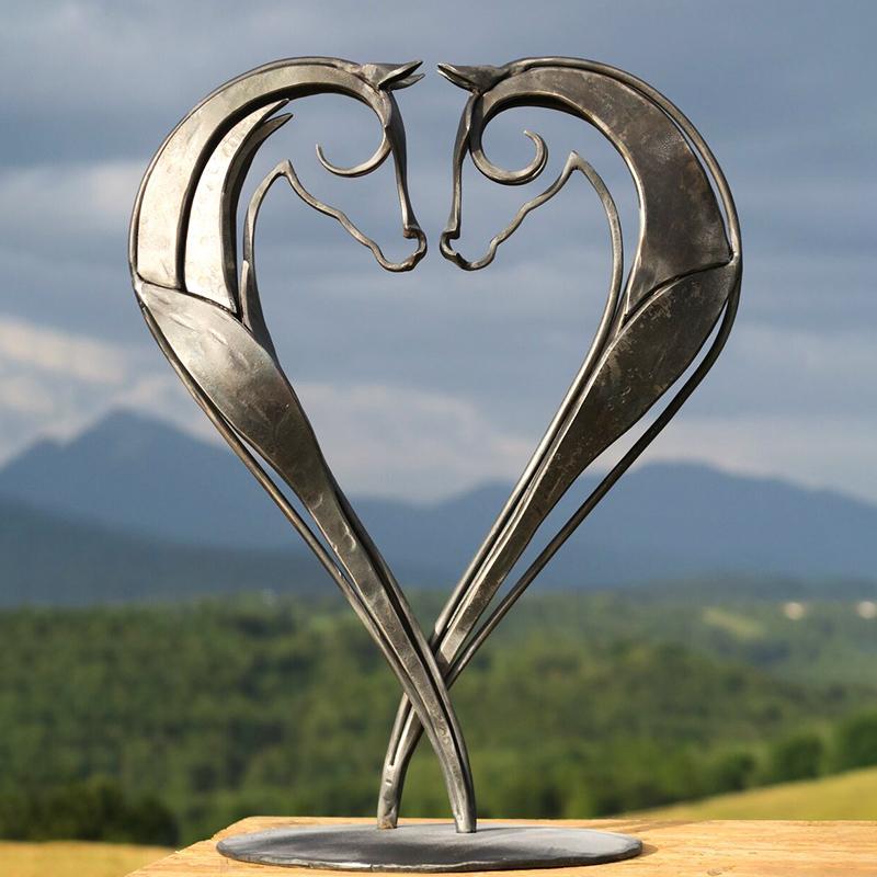 Horse sculpture decoration